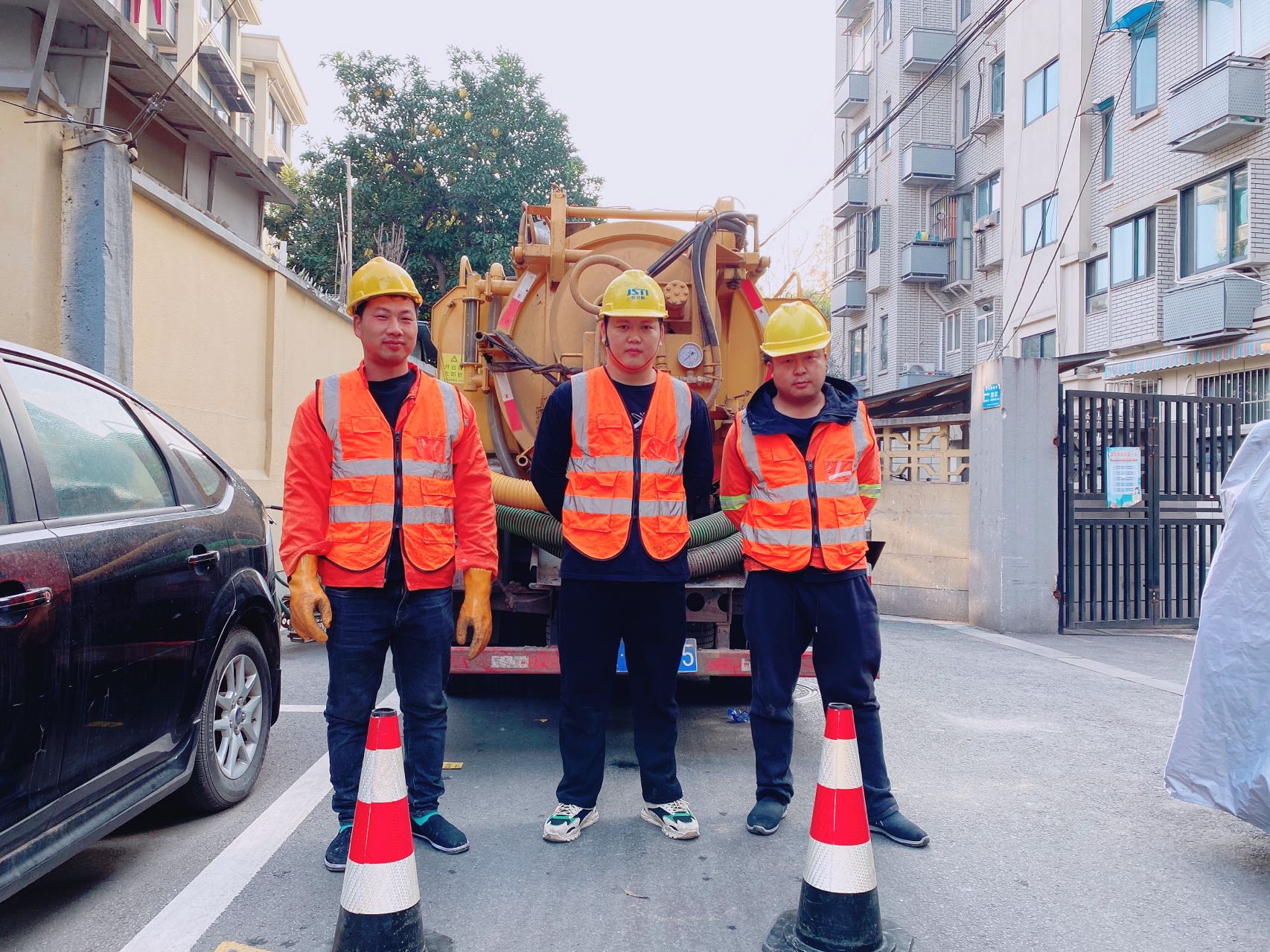 桐乡南京某小区管道清淤检测施工